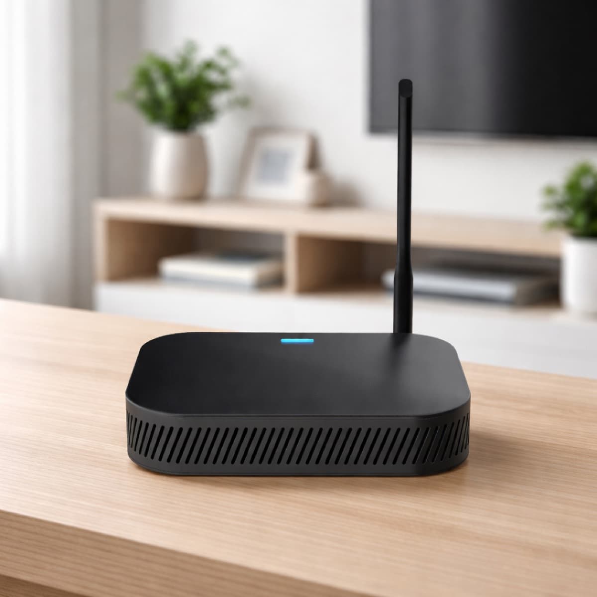 Vue latérale de la passerelle LoRaWAN