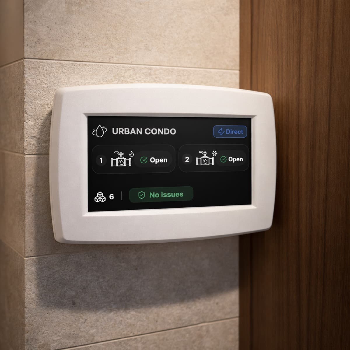 Panneau Astra dans une maison haut de gamme